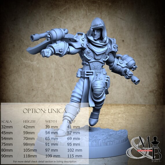Spark, Forgebound Dominion, by Clay Cyanide Miniatures, miniature to assemble and paint, resin