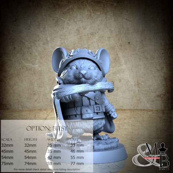 Mini-Mice, Baseco District (5 Styles), by Clay Cyanide Miniatures, miniature to assemble and paint, resin