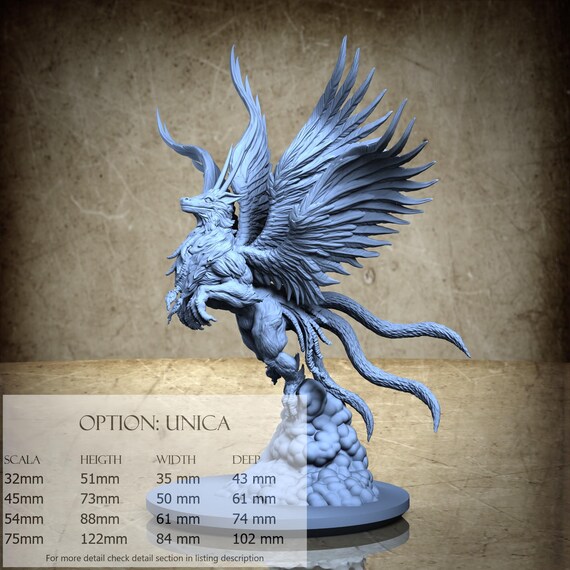 Akhekh - Resin Miniatures - DnD, RPG, Wargame, and Display to Color - Dragon Blood