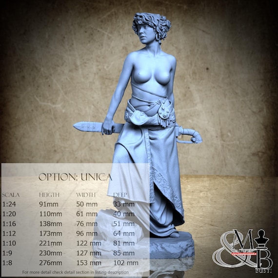 Salome, June 2024, by Kuton, miniature to assemble and paint, resin