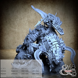 Grumlak Riders, Bloodbringers - Horders of Wrath (4 Styles), by Archvillain Games, miniature to assemble and paint, resin