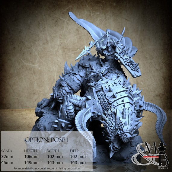 Grumlak Riders, Bloodbringers - Horders of Wrath (4 Stili), di Archvillain Games, miniatura da assemblare e colorare, resina