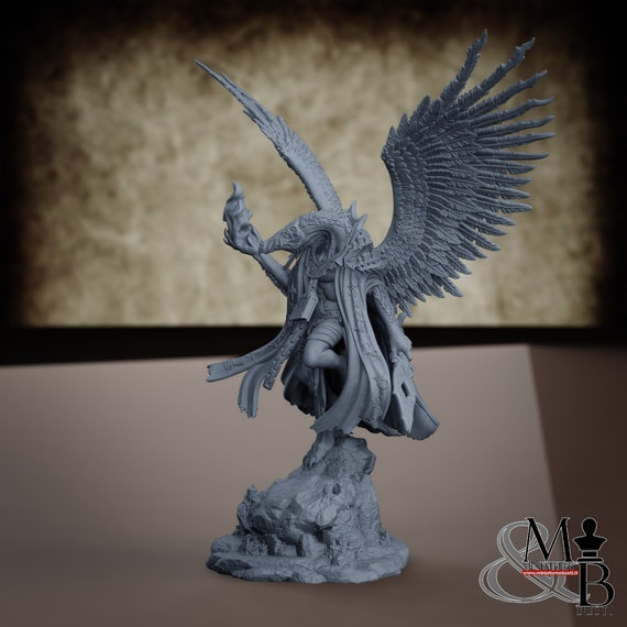 Vulduk (Pose 2), resin miniature to mount and color, role-playing, DnD, RPG, RDR, Archvillain Games