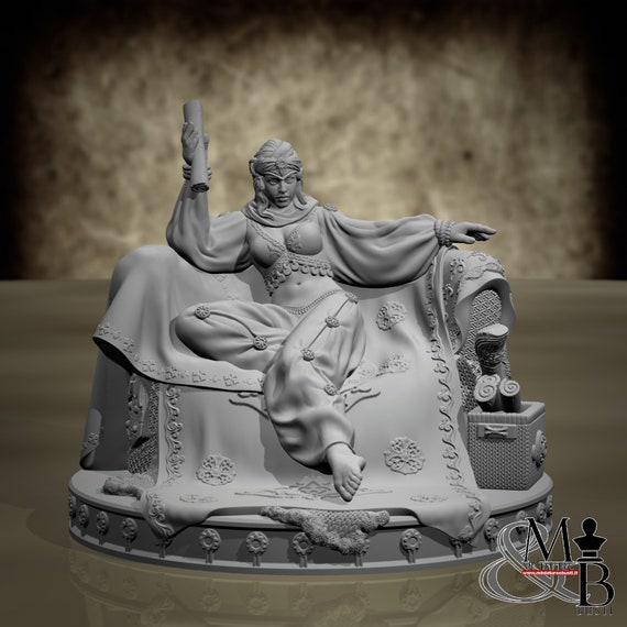 Scheherazade, Arabian Night, Resin miniature to assemble and color