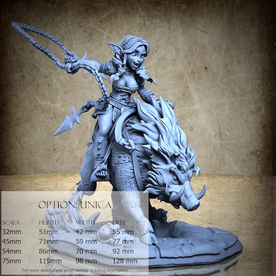 Dyda and Loty, The Unbroken, by Ronin Art Workshop, miniature to assemble and paint, resin