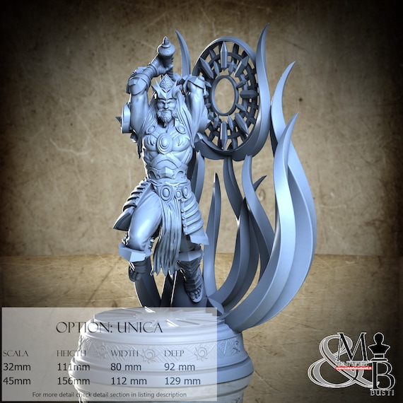 Mithra, Kingdom of Persia, by Clay Cyanide Miniature, miniature to assemble and color, resin