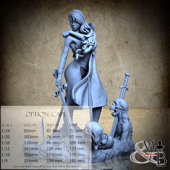 Luz, Giugno 2024 (2 Stili), di Kuton, miniatura da assemblare e colorare, resina