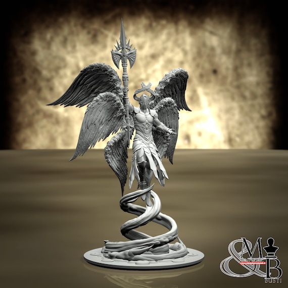 Metatron, miniature to assemble and color, in resin