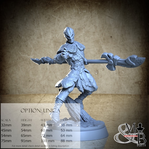 Heragorn, White Runners, by Clay Cyanide Miniatures, miniature to assemble and paint, resin