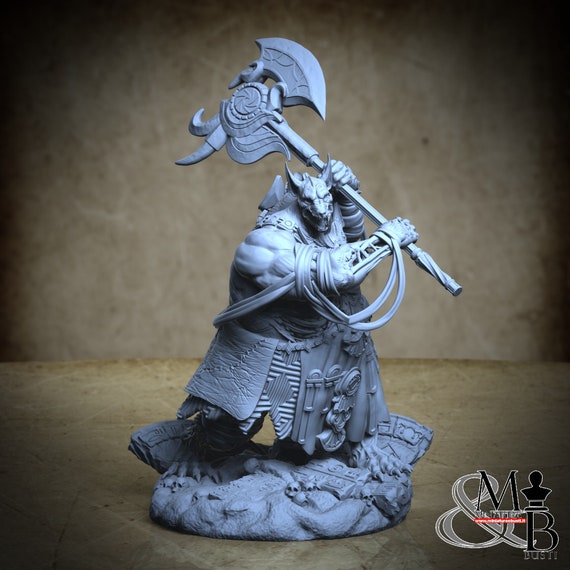 Anubian Brutes, Empire of Sands - Scales of Anubis (4 Styles), by Archvillain Games, miniature to assemble and paint, resin