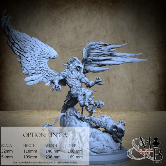 Hunt at the summit, M12, by Ronin Art Workshop, miniature to assemble and paint, resin