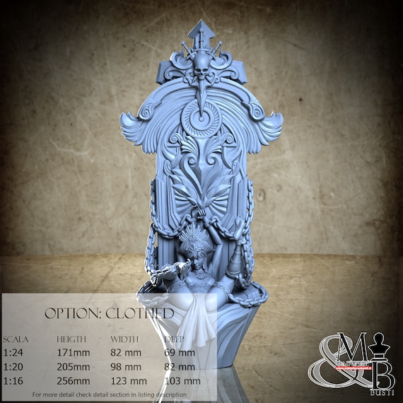 An Obedience, October 2023 (4 Styles), by Nutshell Atelier, miniature to assemble and paint, resin