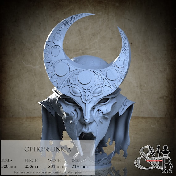 Archvillain Relics - Moonmask, Moondance - Gate to Argantos, by Archvillain Games, miniature to assemble and paint, resin