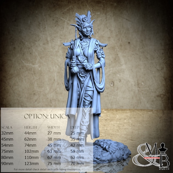 Lelisandre - Guild of Deleteria, Archvillain Society XXVI, di Archvillain Games, miniatura da assemblare e colorare, resina