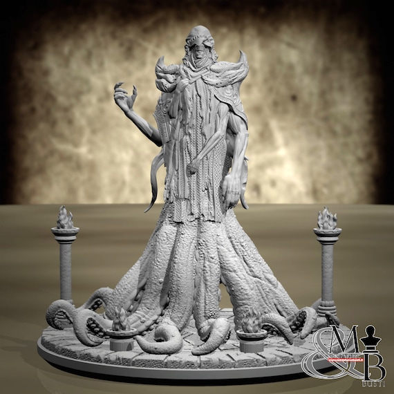 Hastur, Call of Cthulhu, by Clay Cyanide Miniatures, miniature to assemble and paint, resin