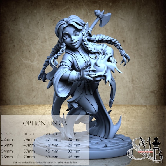 Shadewalker Trili, M36, by Ronin Art Workshop, miniature to assemble and paint, resin