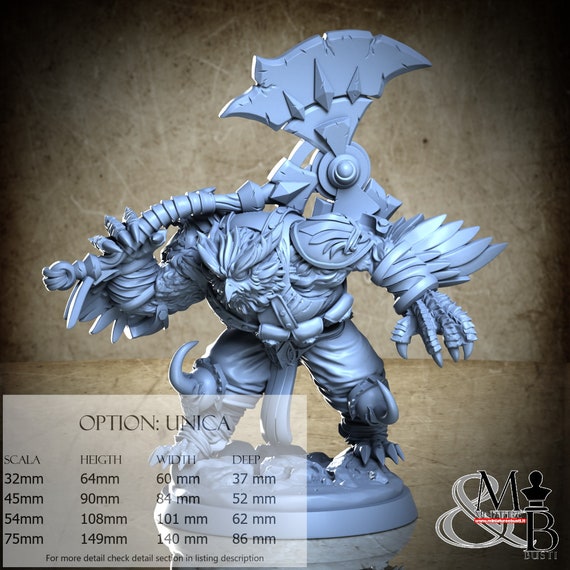 Petmalu, Brotherhood of Burneks, by Clay Cyanide Miniatures, miniature to assemble and paint, resin