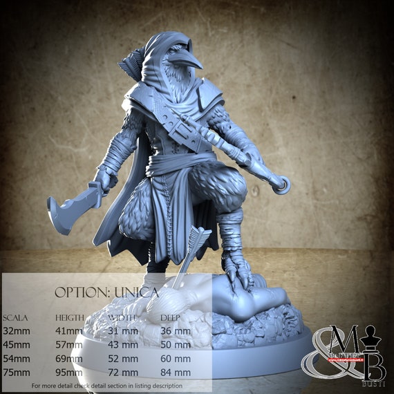 Chadwick, Grim Flock, by Clay Cyanide Miniatures, miniature to assemble and paint, resin
