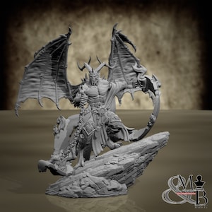 Horned Devil (Varie Pose), miniatura in resina da montare e colorare, giochi di ruolo, DnD, RPG, GDR, Archvillain Games