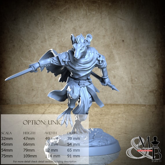 Daggs, Baseco District, by Clay Cyanide Miniatures, miniature to assemble and paint, resin