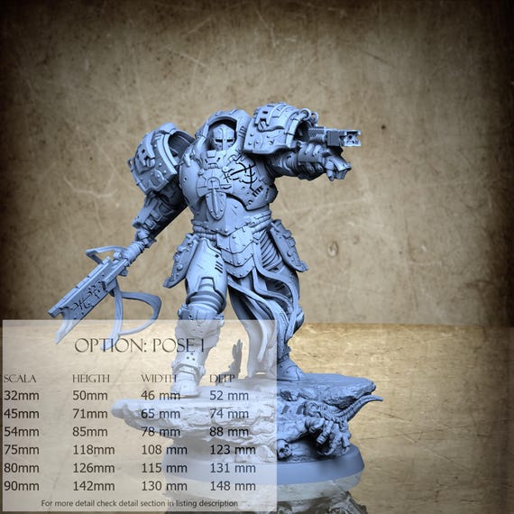 Bastion of Light - 3D-printed resin miniature | Sacral Kingdoms Collection - Deliverance