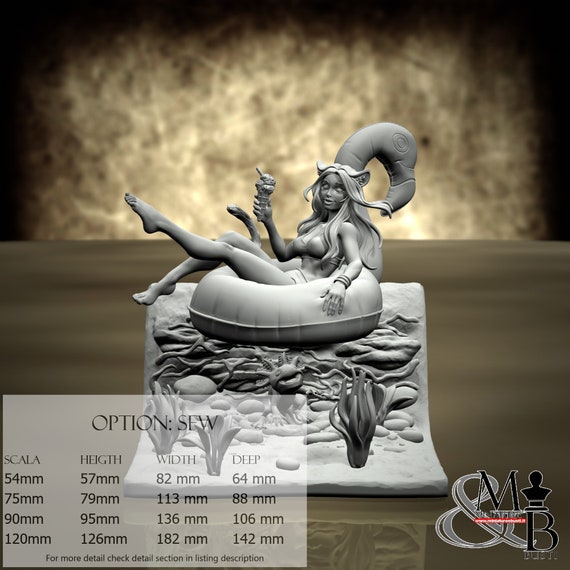 Katty, M6 (4 Stili), di Ronin Art Workshop, miniatura da assemblare e colorare, resina