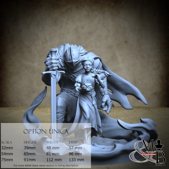 Mildred, Alice in nightmareland, by Great Grimoire, miniature to assemble and color, resin