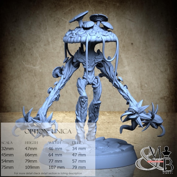 Toadsteel, Shroomkin, by Clay Cyanide Miniatures, miniature to assemble and paint, resin