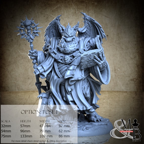 Varicite Devil, Speak of the Devil - Act II (4 Stili), di Archvillain Games, miniatura da assemblare e colorare, resina