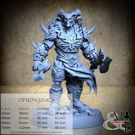Naalgorath, Dreadblood Heralds, by Clay Cyanide Miniatures, miniature to assemble and paint, resin