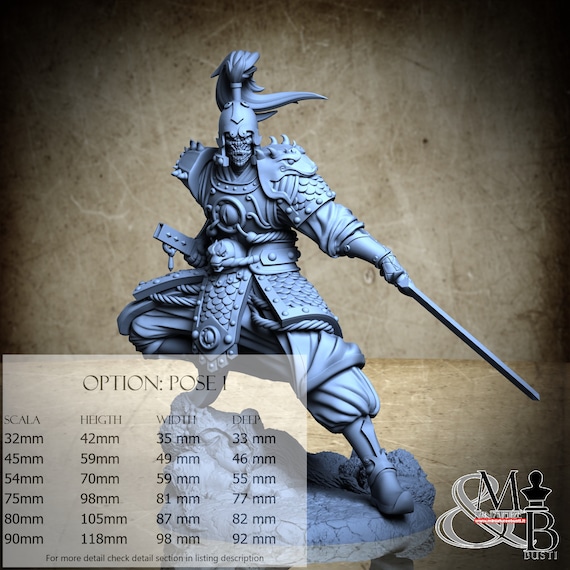 Fangblade Sentinel, Hissing Coils - Fang Dynasty (4 Stili), di Archvillain Games, miniatura da assemblare e colorare, resina