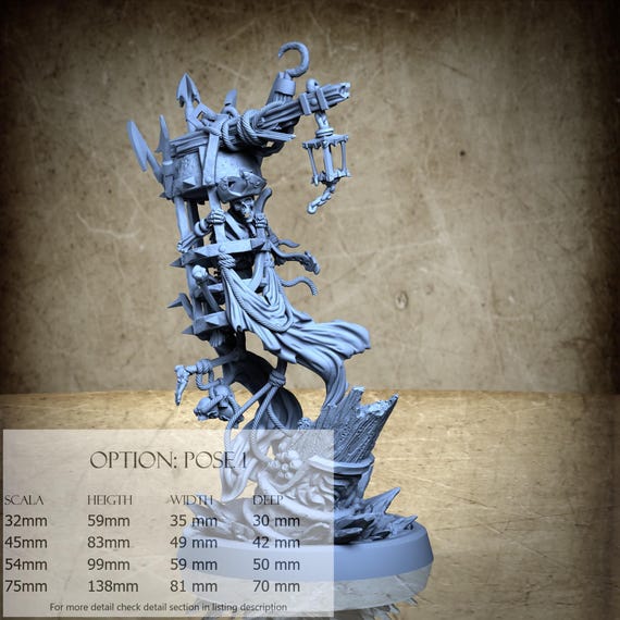 Gravetide Ironbound - 3D-Printed Resin Miniature | High Seas Collection - Gravetide