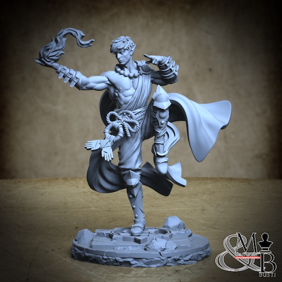 Rael the Monk, Archvillain Society VIII, by Archvillain Games, miniature to assemble and paint, resin