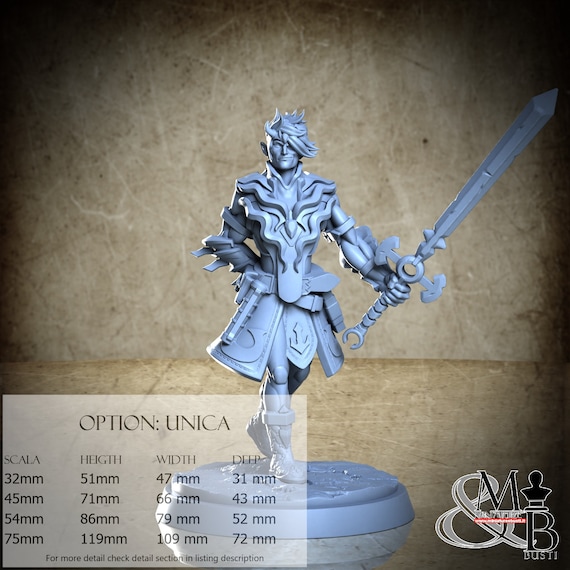 Larc, Methuselans, by Clay Cyanide Miniatures, miniature to assemble and paint, resin