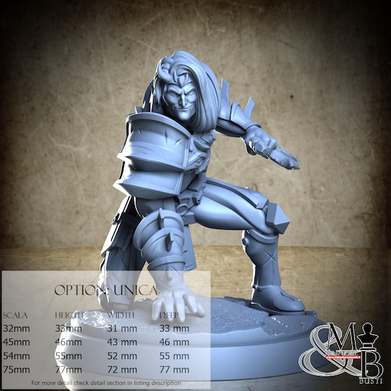 Randal, Methuselans, by Clay Cyanide Miniatures, miniature to assemble and paint, resin