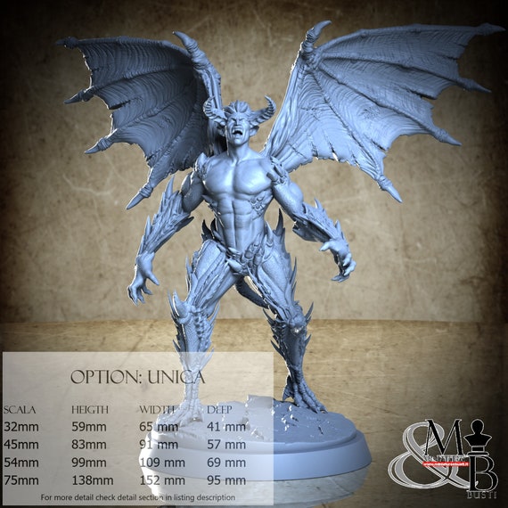 Buwang, Fallen Watchers, by Clay Cyanide Miniatures, miniature to assemble and paint, resin