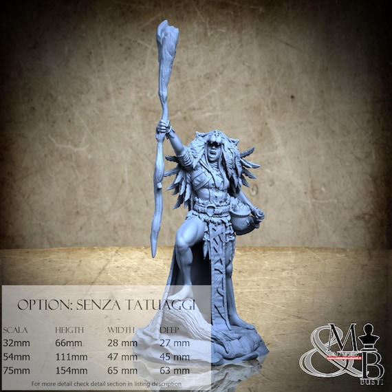 Goliath Saedrin, Frostburn Horror (2 Styles), by Archvillain Games, miniature to assemble and paint, resin