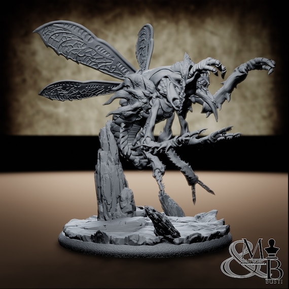 Muzulk (Pose 2), resin miniature to mount and color, role-playing, DnD, RPG, RDR, Archvillain Games