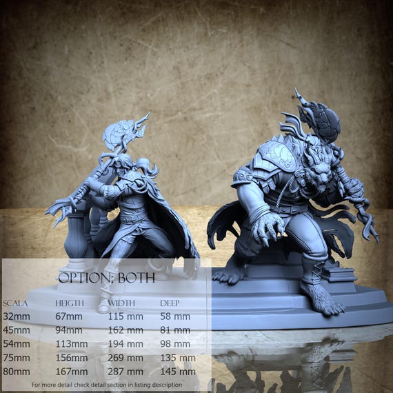 Prince Amand - by Ronin Art Workshop Resin Miniatures - DnD, RPG, Wargaming, and Display - Wardens of Rosethorn Castle