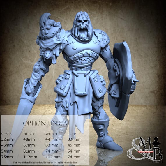 William Sugarfield, Candy Crime, by Great Grimoire, miniature to assemble and color, resin