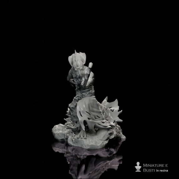 Deepspawn Pose 1 resin miniature to mount and color, role-playing games, DnD, RPG, RPG, Archvillain Games