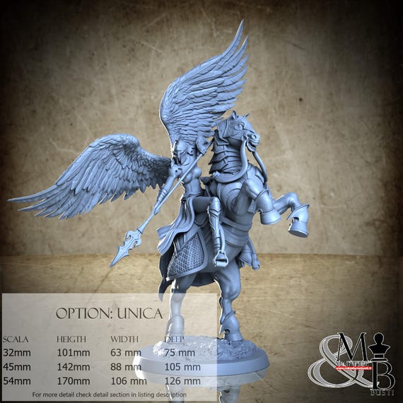 Gunnr, Maidens of Valkyria, by Clay Cyanide Miniatures, miniature to assemble and paint, resin