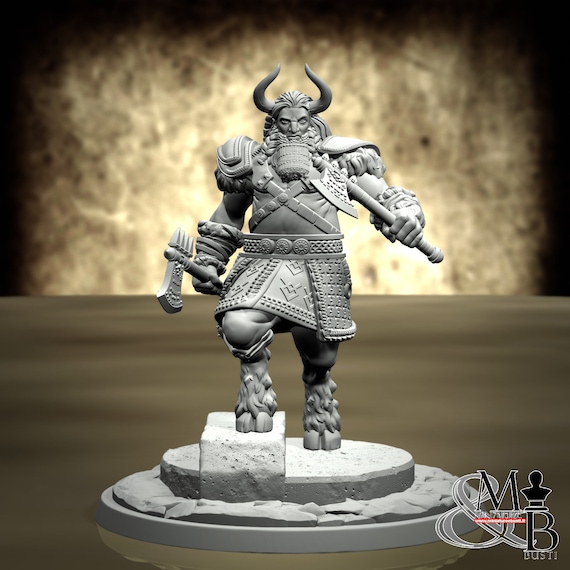Enkidu, Mystery Babylon, by Clay Cyanide Miniature, miniature to assemble and color, resin