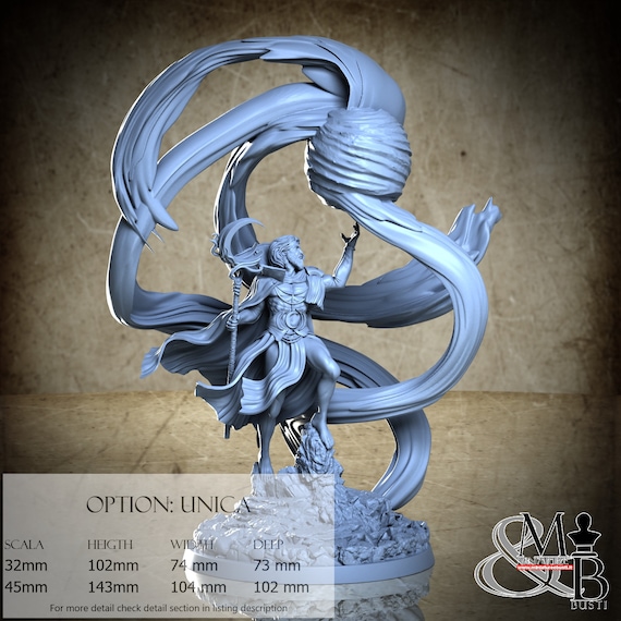 Menuo, Baltic Religion, by Clay Cyanide Miniature, miniature to assemble and paint, resin