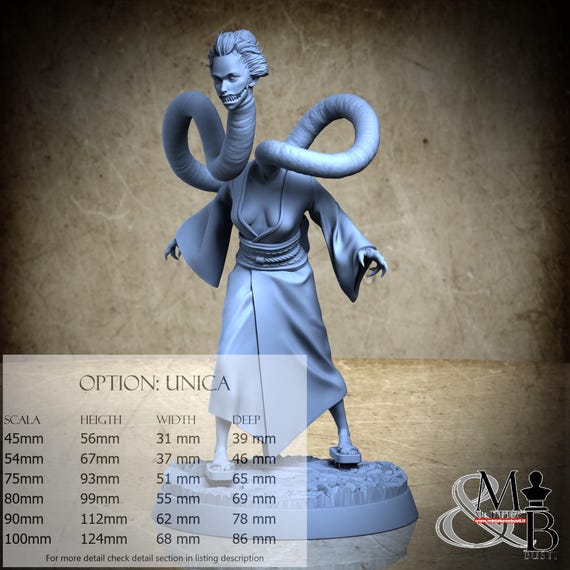 Rokurobi, The Gate of Ashura, by Clay Cyanide Miniature, miniature to assemble and paint, resin