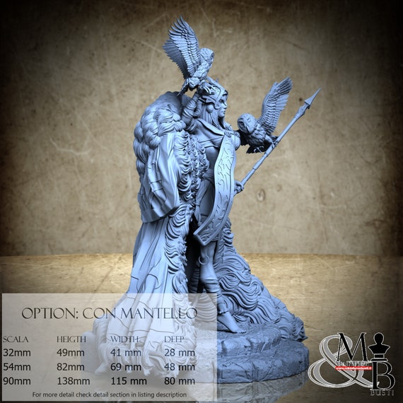 Frost Giant Queen, Frostburn Horror (2 Stili), di Archvillain Games, miniatura da assemblare e colorare, resina