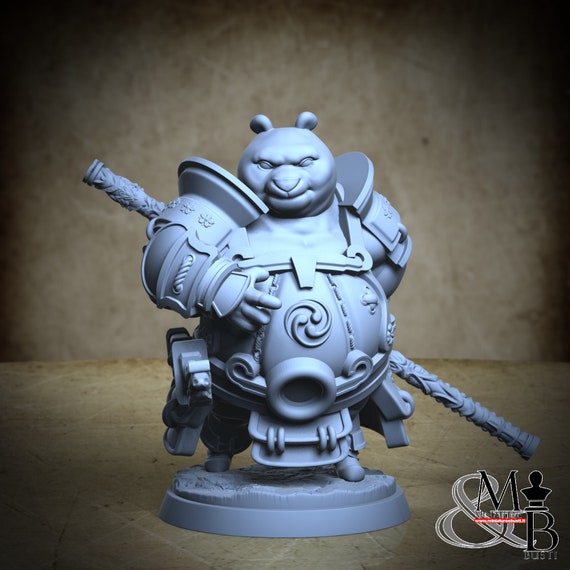 Ga-Ga, Pon Village, by Clay Cyanide Miniature, miniature to assemble and color, resin