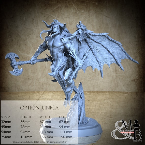 Buraot, Fallen Watchers, by Clay Cyanide Miniatures, miniature to assemble and paint, resin