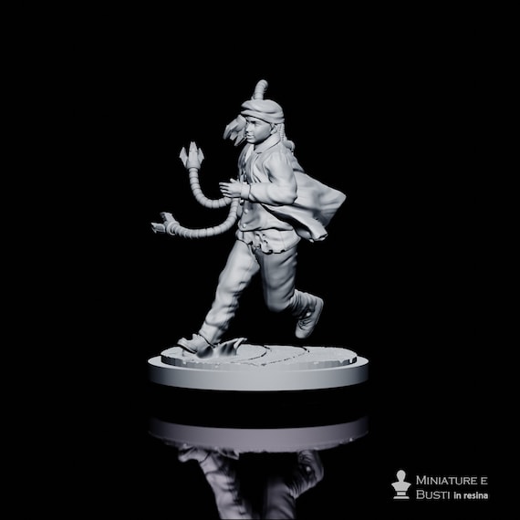 Oliver Twist, resin miniature to assemble and color, role-playing games, DnD, RPG, GDR