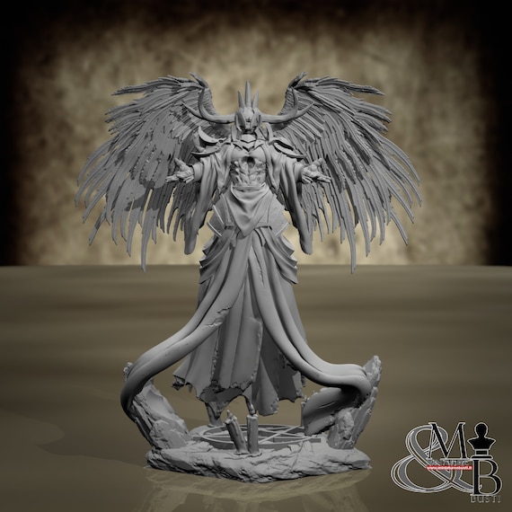 Fallen (Varie Pose), miniatura in resina da montare e colorare, giochi di ruolo, DnD, RPG, GDR, Archvillain Games